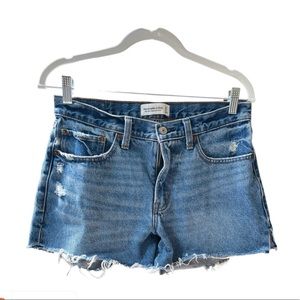 Abercrombie and fitch denim shorts